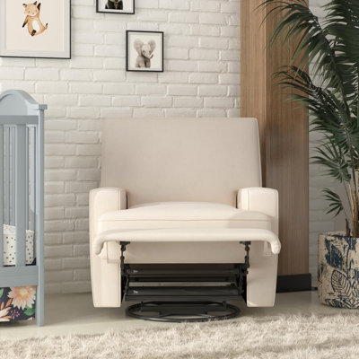 Abingdon Upholstered Swivel Reclining Glider