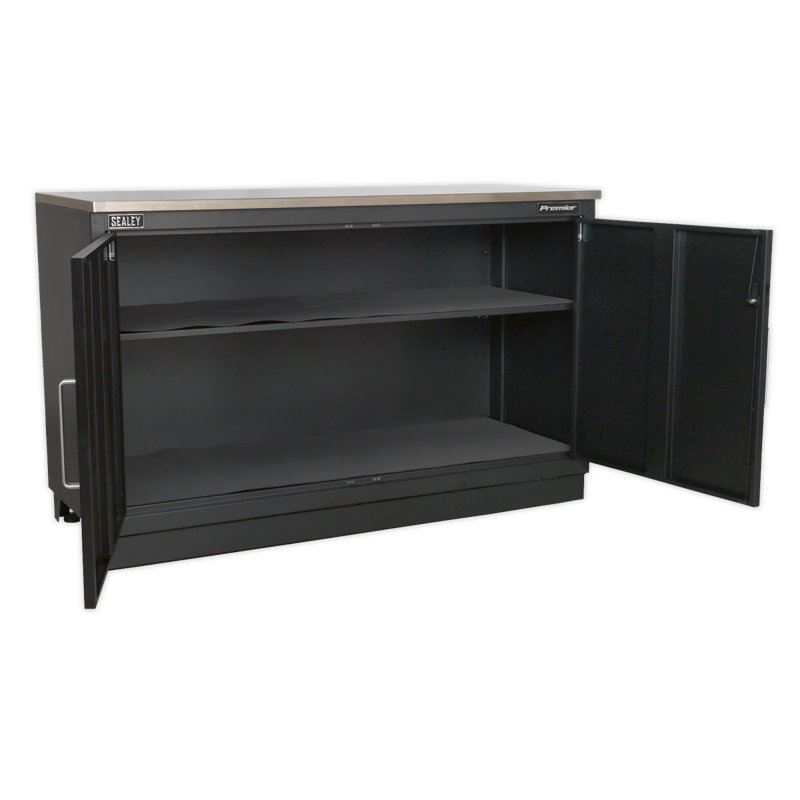 Metal Single Storage Cabinet ( 95.5cm H x 155cm W x 61cm D)