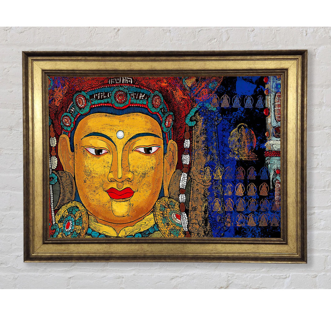 Tibetische Kunst Buddha - Druck