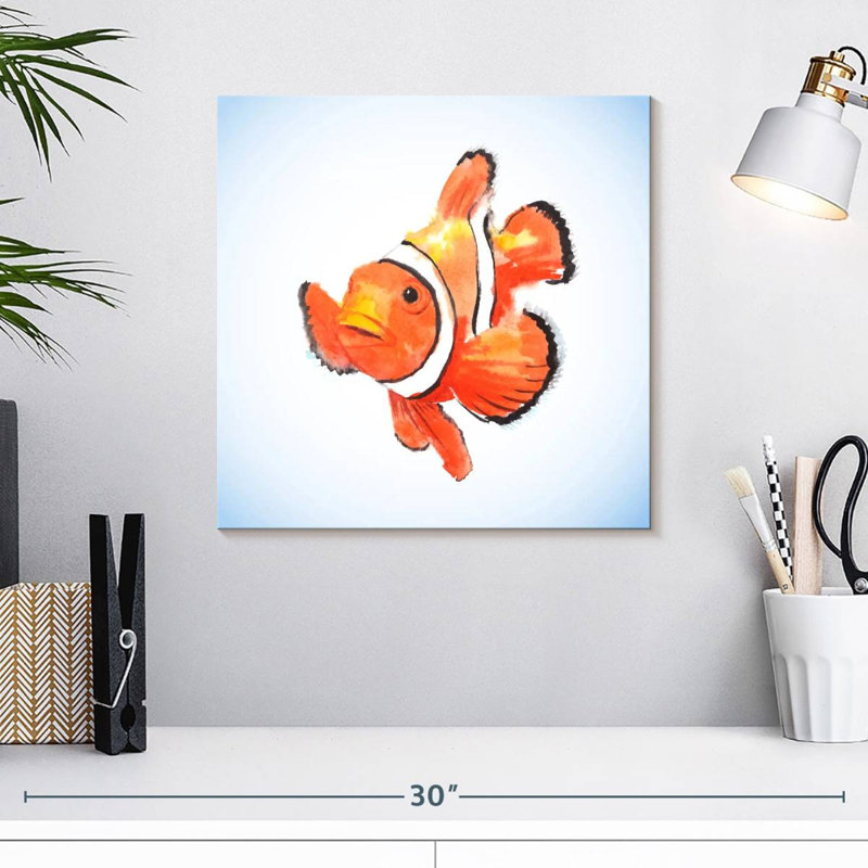 Crowle Percula Clownfish, 16" H x 16" W