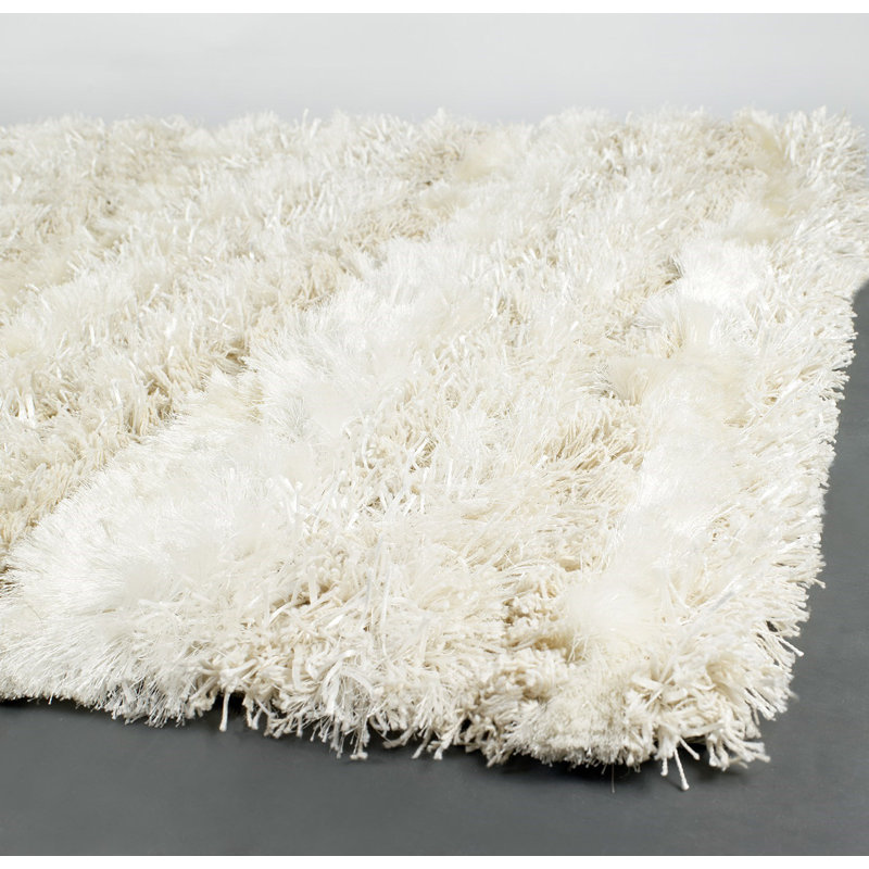 Kappa Area Rug in White, 5' x 7'6"