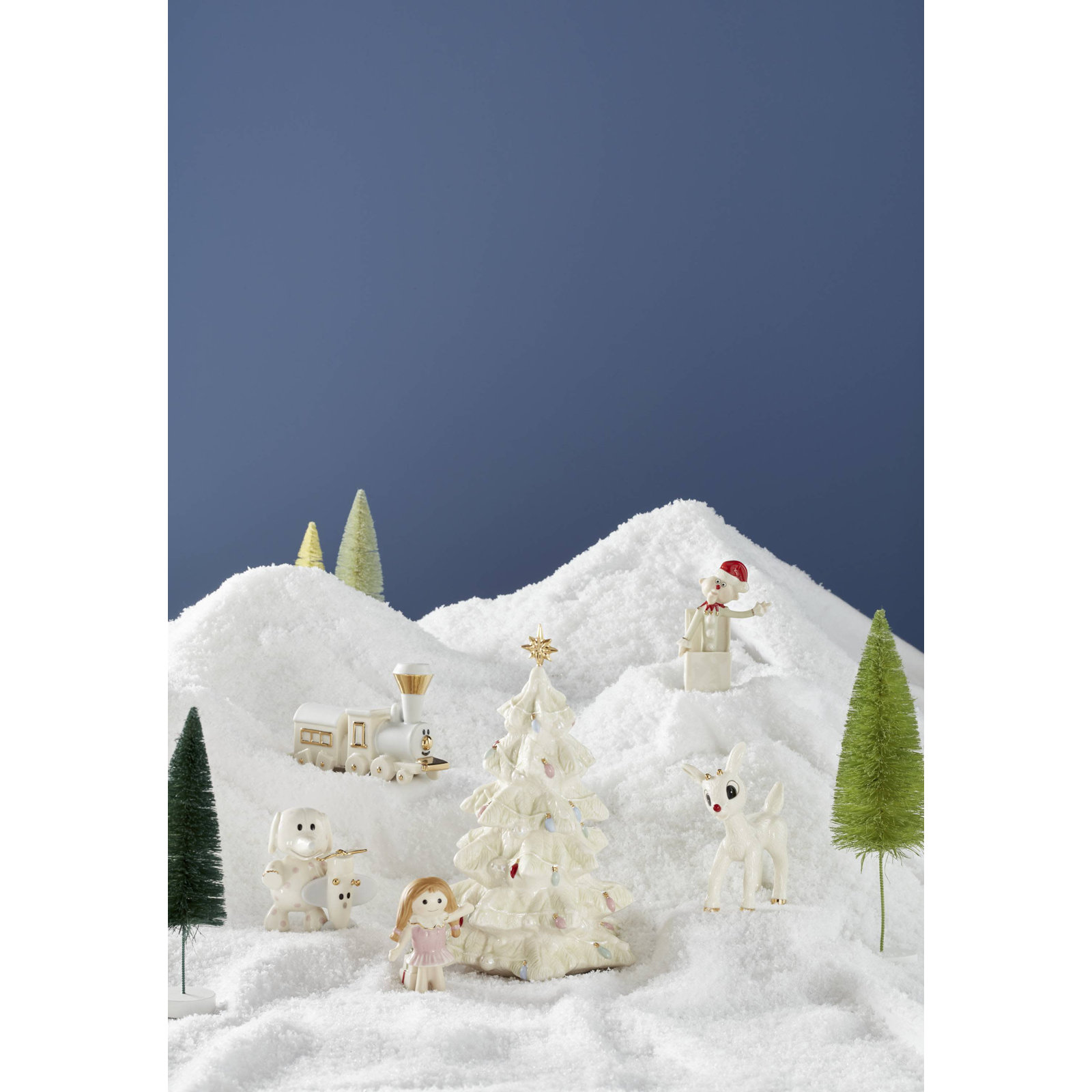 Rudolph and Misfit Toys 6-Piece Figurine Set