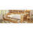 Natural Wood Full Size Daybed With Space Storage And Study Area Wooden Multi-Layer Built-In Desk For Mattresses-784233641