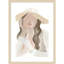 Lady in Neutral by Melloi Art Prints Wood Framed Wall Art Print-206597505