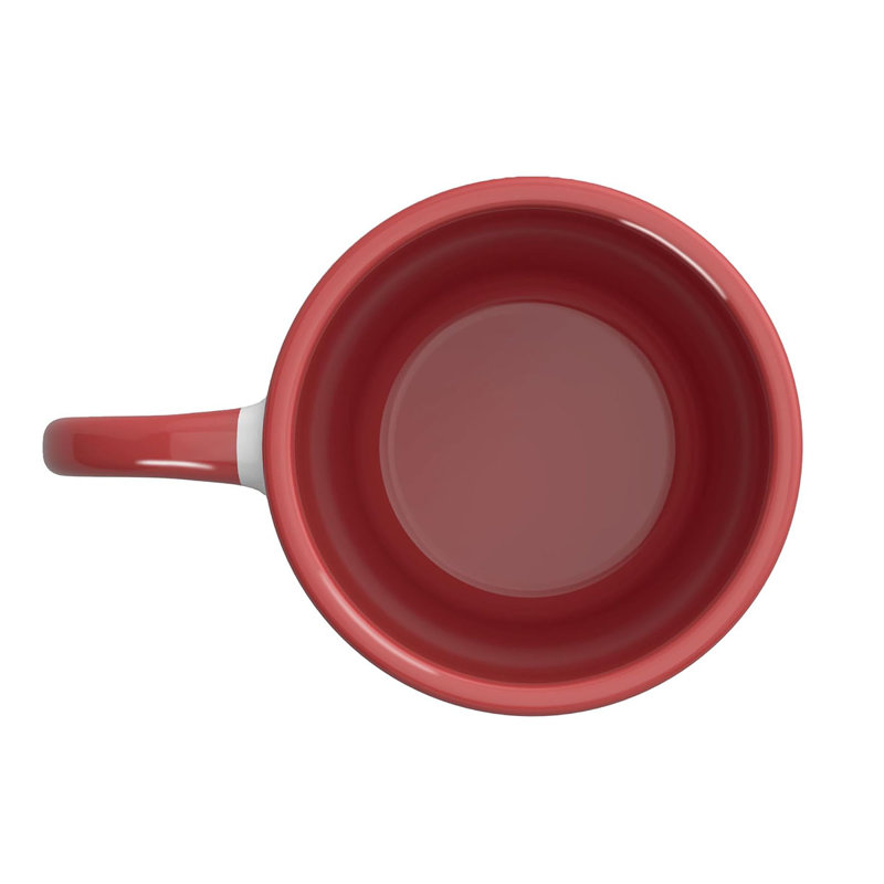 Ceramic Coffee Mug, Red