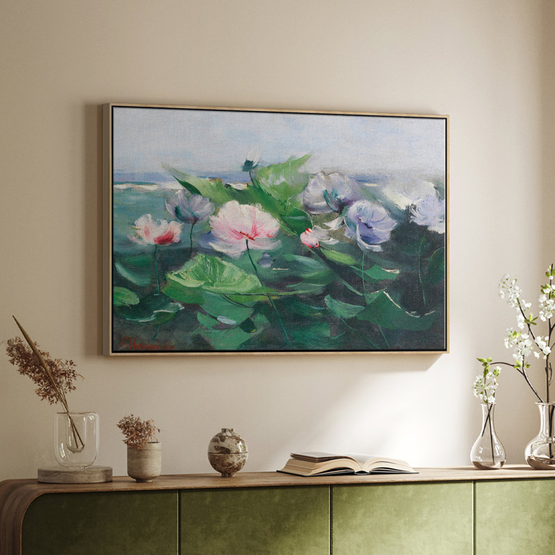 «Vintage Botanical - LXIX» sur toile, Toile avec cadre flottant, H 37 po x l 25 po x P 2 po