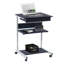 Chariot roulant pour ordinateur portable avec rangement