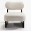 Fauteuil d'appoint en tissu Boucle