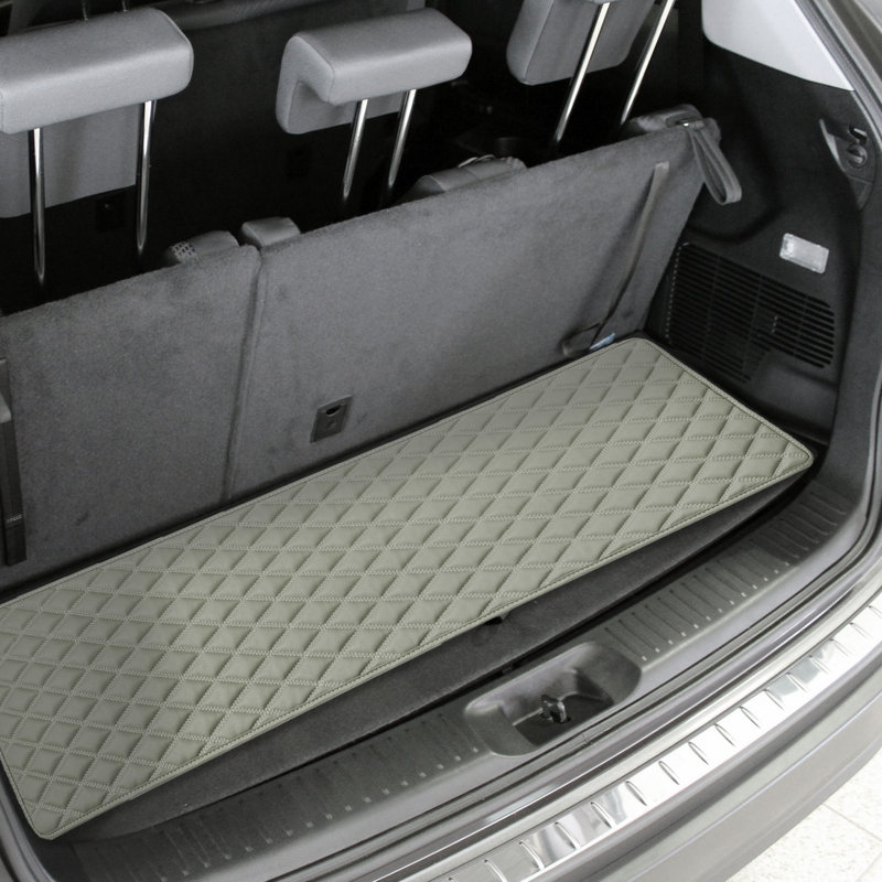 Odoms Non-Slip Door Mat, Gray, 40" L x 14" W