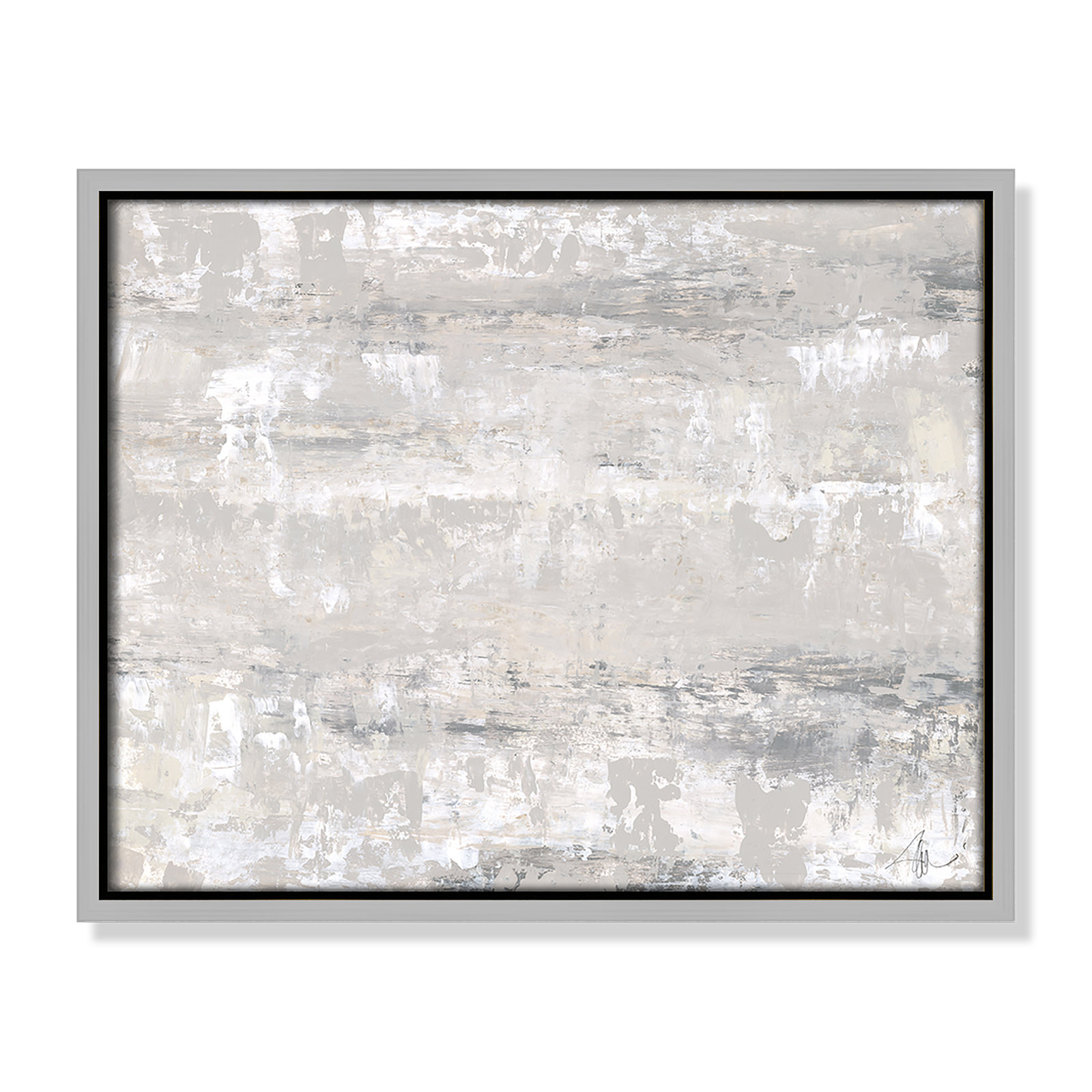 Desert Winds by Filippo Ioco - Print, Silver Framed Canvas, 12.5" H x 15.5" W x 2" D