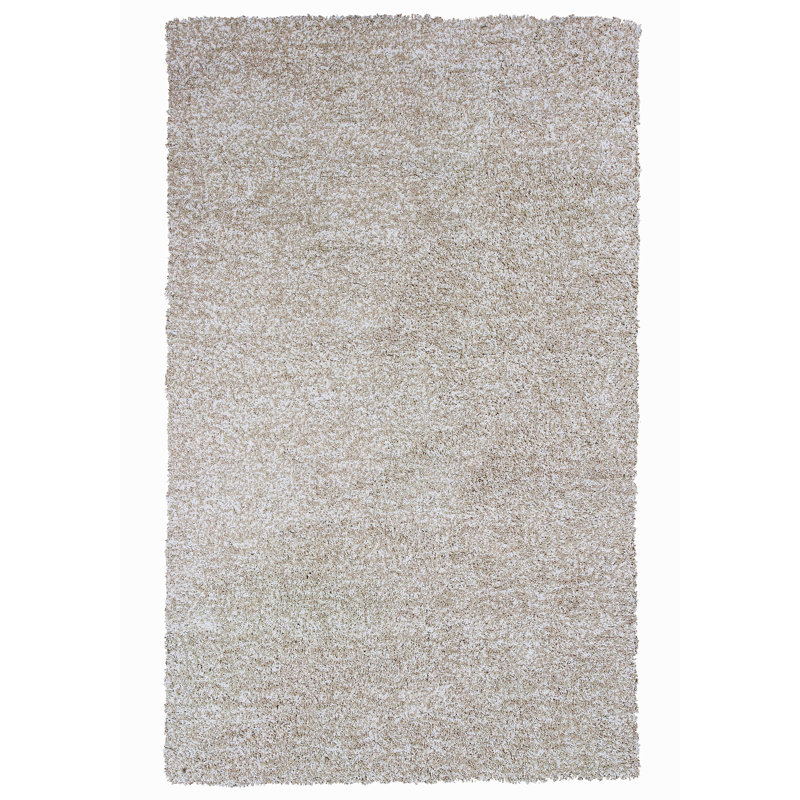 Tayla Handmade Handwoven Ivory Area Rug, Rectangle 2'3" x 3'9"