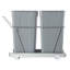 Double poubelle rétractable sous l'armoire 35QTx2-117497782