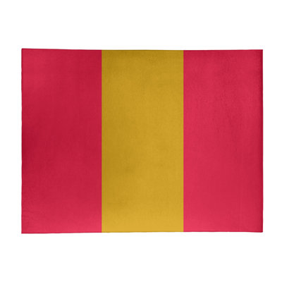 Tapis rouge à rayures de hockey national