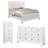 Nevada Solid Wood Piece Bedroom Set