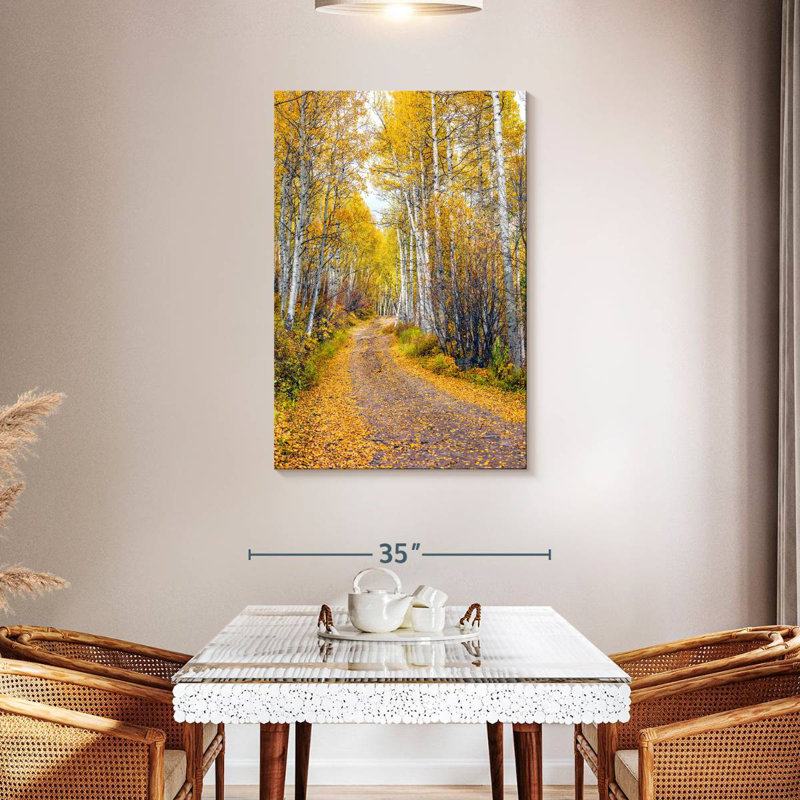 Alvord Fall In Aspen Colorado, 45" H x 30" W