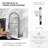 Modern Faucet Stylish Milano One-Handle Pull Down Kitchen Faucet-29547881