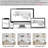 Double-Layer Cushion Modern Large U-Shaped Modular Sofa, Freely Combinable 6-Seater with Storage Function-1449938839