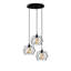 Luminaire suspendu en grappe à 3 lumières