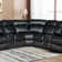 Faux Leather Power Reclining Sectional