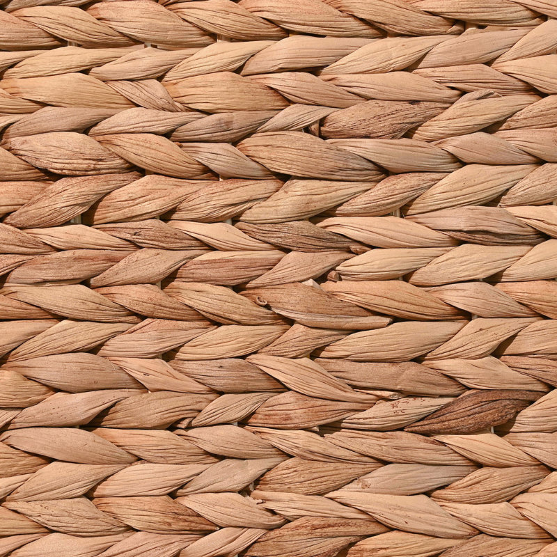 Paniers de rangement Burtrum Classic Farmhouse, Naturel, H 10,63 po x l 10,63 po x P 10,63 po