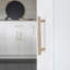 Paquet de 10 poignées d'armoire à conception moletée - Poignées de tiroir pour armoires de cuisine, commodes et meubles - Quincaillerie de fixation incluse-115641290-115641288