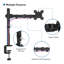 Symple Stuff Multi-Screen Desktop Mount