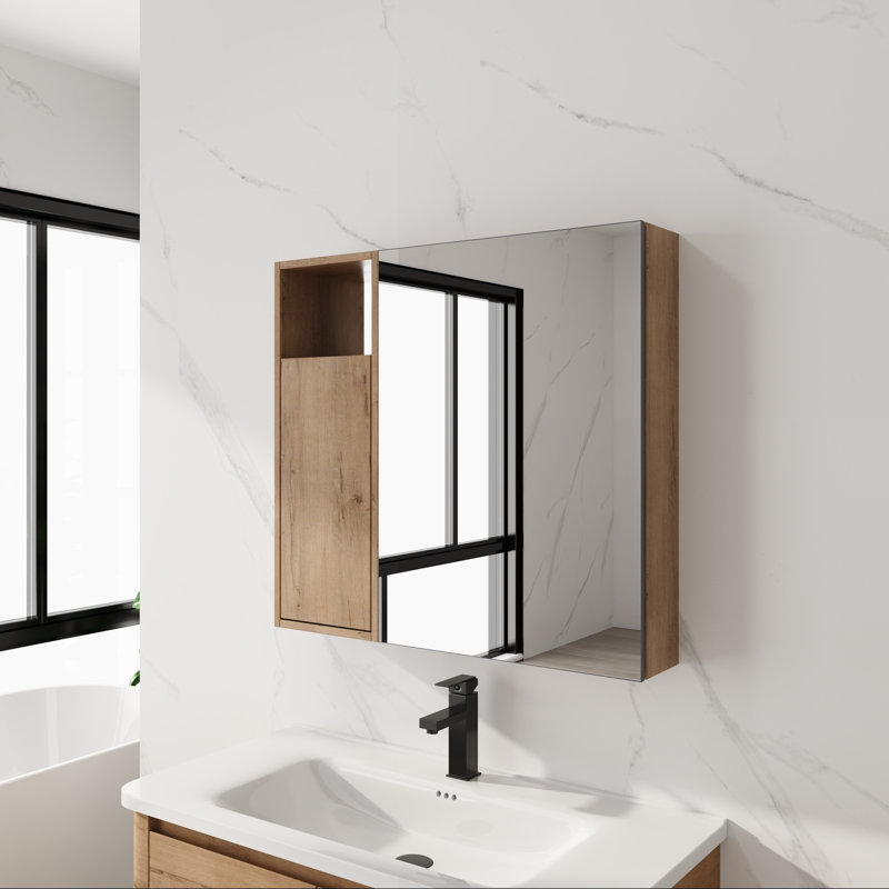 Armoire de salle de bain avec miroir