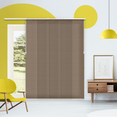 Adjustable Vertical Sliding Panel Track Blinds