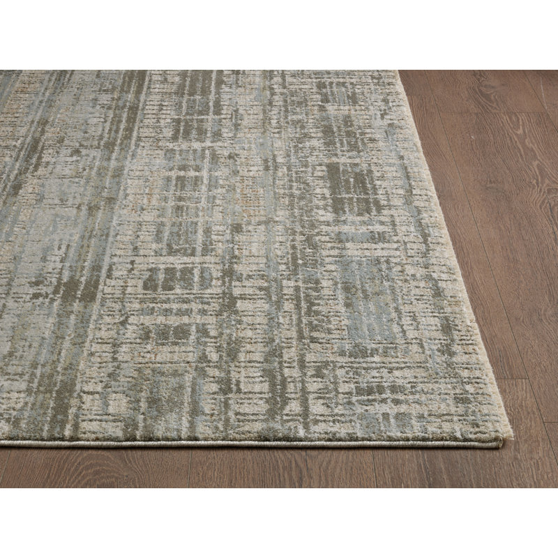 Tapis performance tissé à la machine Peyton - ivoire - tapis de couloir 2 pi 6 po x 7 pi 6 po