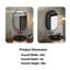 Armoire à pharmacie avec miroir 24 W 36 H Johileny