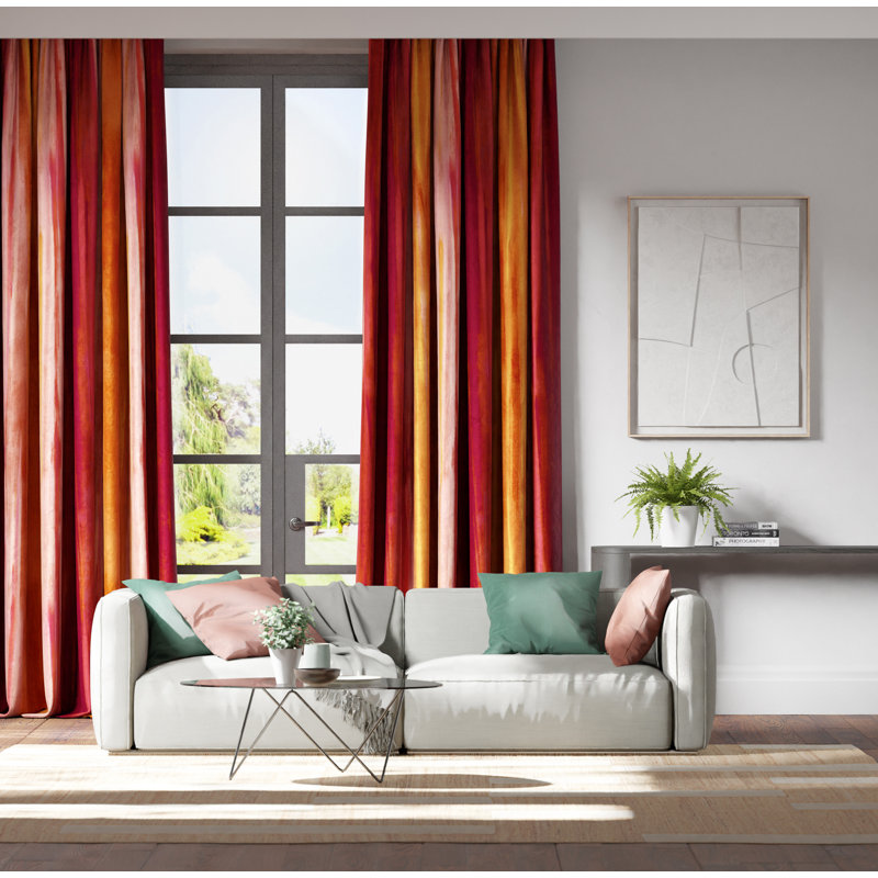 Rewilded Fabric, Fig/Pomegranate/Tangerine
