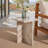 Kynesha 2 Leg Marble Accent Table-1421127110