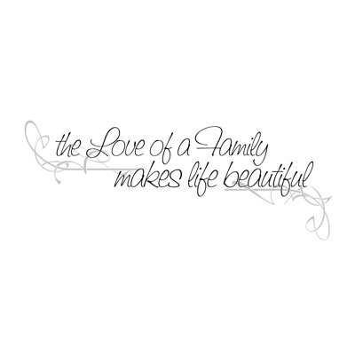 Text & Numbers Non-Wall Damaging Wall Decal