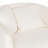 Rory White Sherpa Swivel Accent Chair
