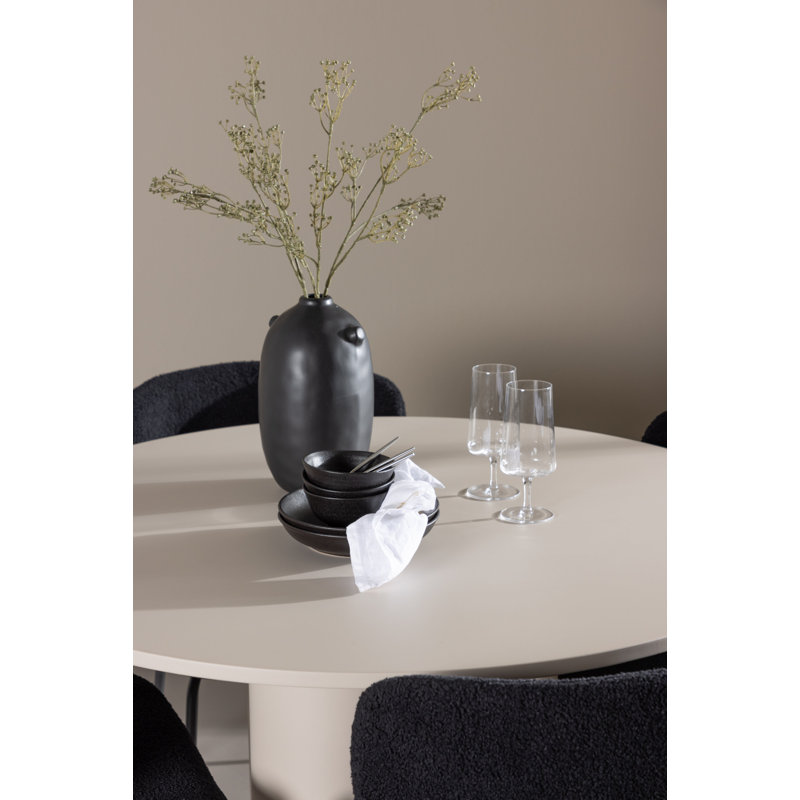 Noegel 4 - Person Dining Set, Beige