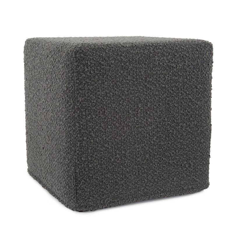 Repose-pieds de 17 po de large Tiro, 100 % polyester - gris anthracite