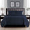 Ensemble de courtepointe en microfibre diamant réversible - Basics by Wayfair ™