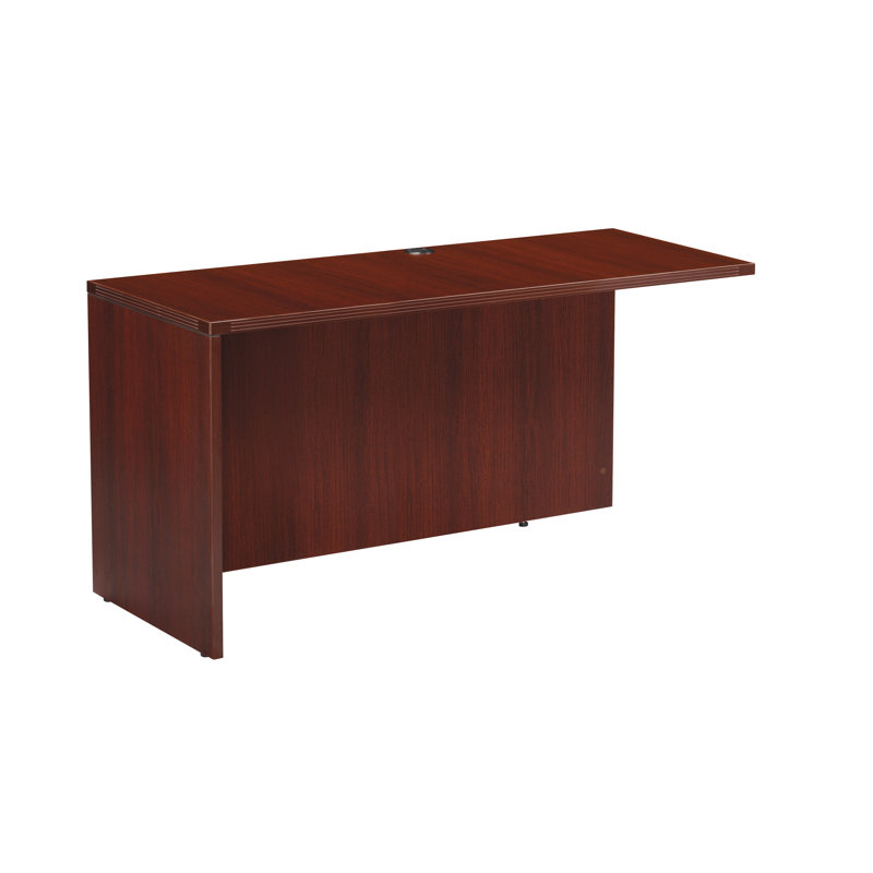 Blairview Piece Configurable Desk Shell Office Set, Mahogany