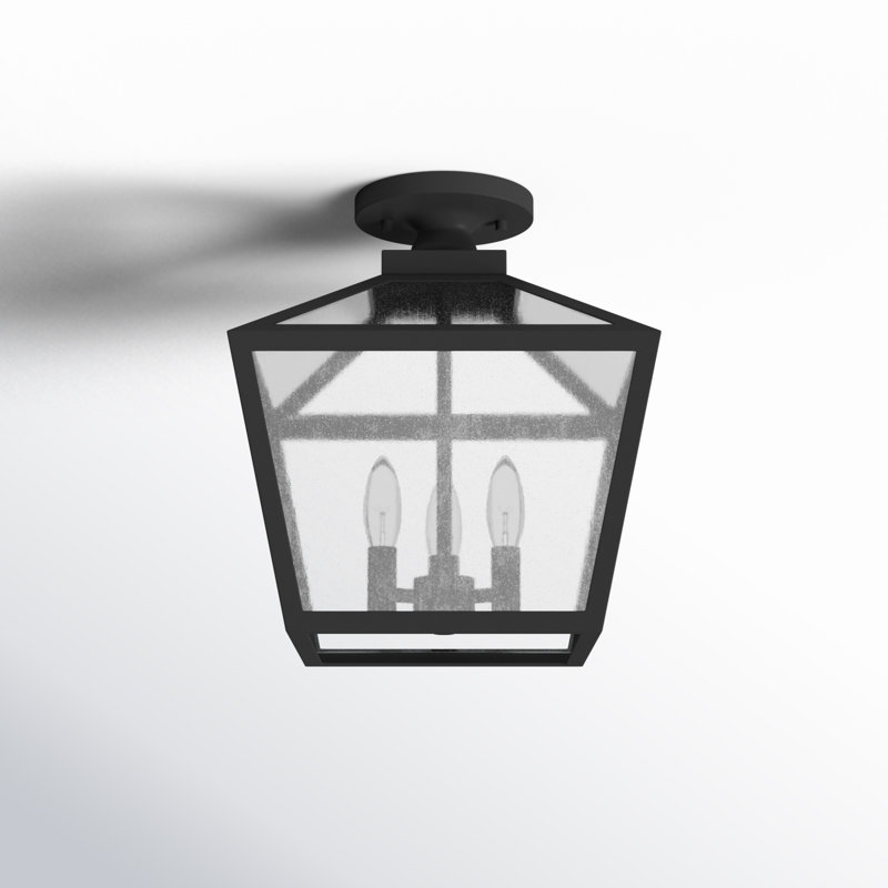 Ricardo Empire Outdoor Semi Flush Mount
