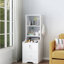 Gayla 114.5cm H x 37cm W Standard Bookcase-1924879418