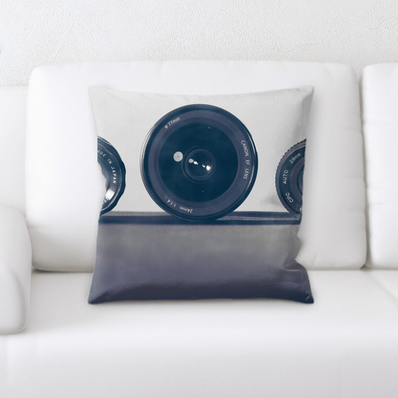 Coussin décoratif lentilles