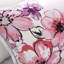 Édredon simple / simple TG avec imprimé floral asymétrique et coussins décoratifs, motif pour une chambre de rêve