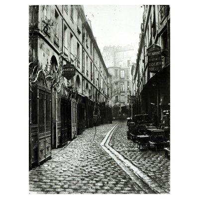 Passage du Dragon Paris par Charles Marville - Estampe numérique