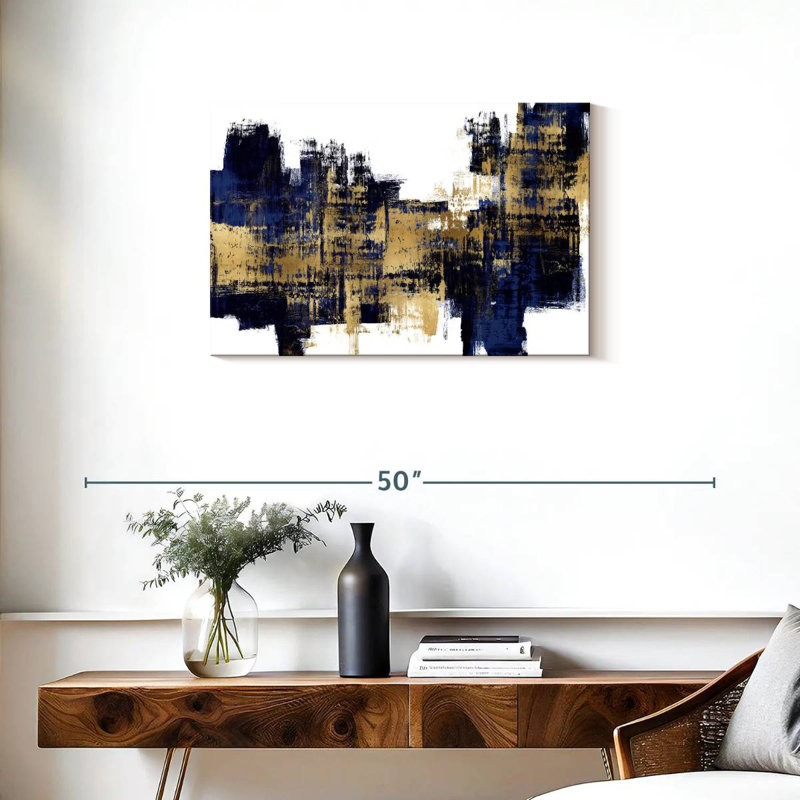 Avery Vibrant Gold On Blue