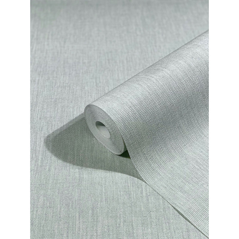 Rouleau de papier peint texturé L 33 pi x l 21 po Concord, Bleu / gris