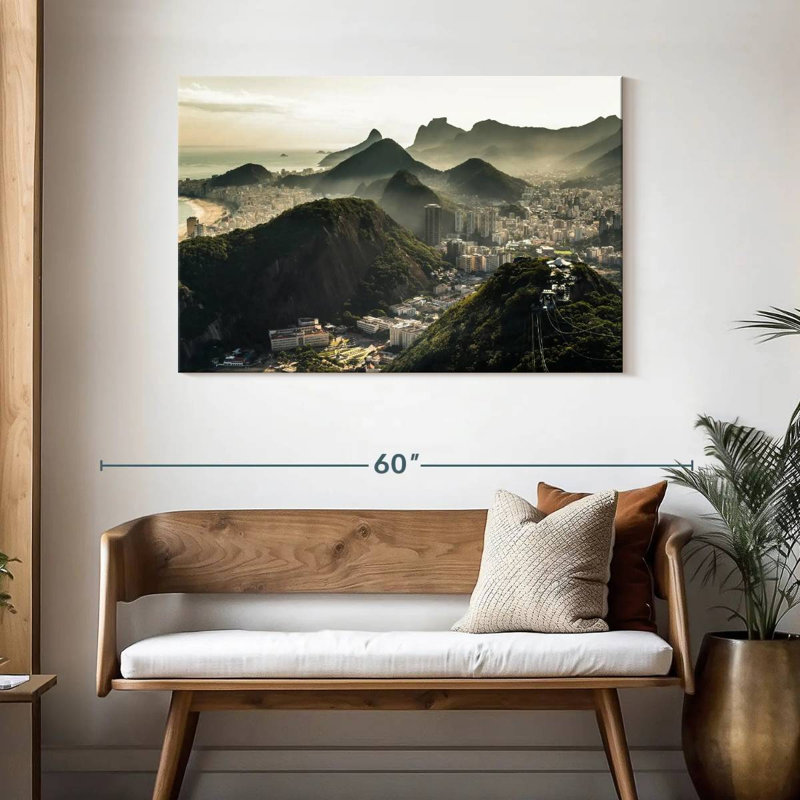Ravi Mountain Civilization, 30" H x 45" W