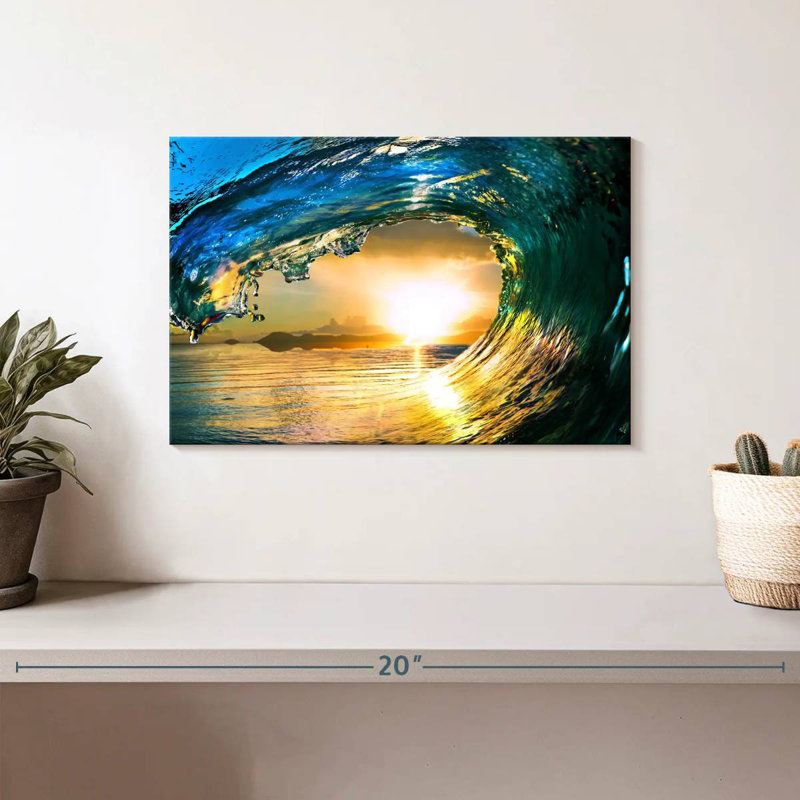 Gillard Dynamic Ocean Wave, 8" H x 12" W