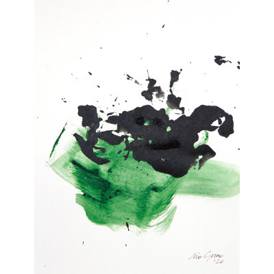 " Green And Black #1 " by Simona Gocan
