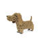 17 "figurine de sculpture de chien tissé à la main à la main