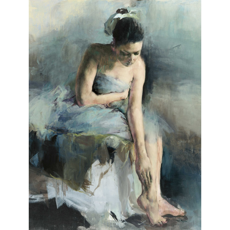La réponse par Marilyn Hageman - reproduction sur toile tendue, H 16 po x l 12 po